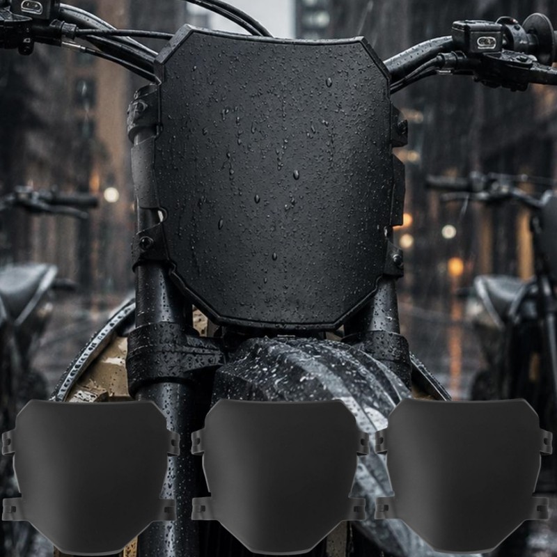 2-1Set Moto Wind Defletor-Capa Protetora Do Bloco De Carenagem-À Prova De Água , Bloqueio De Lama-Modificação Da-Pára-Br