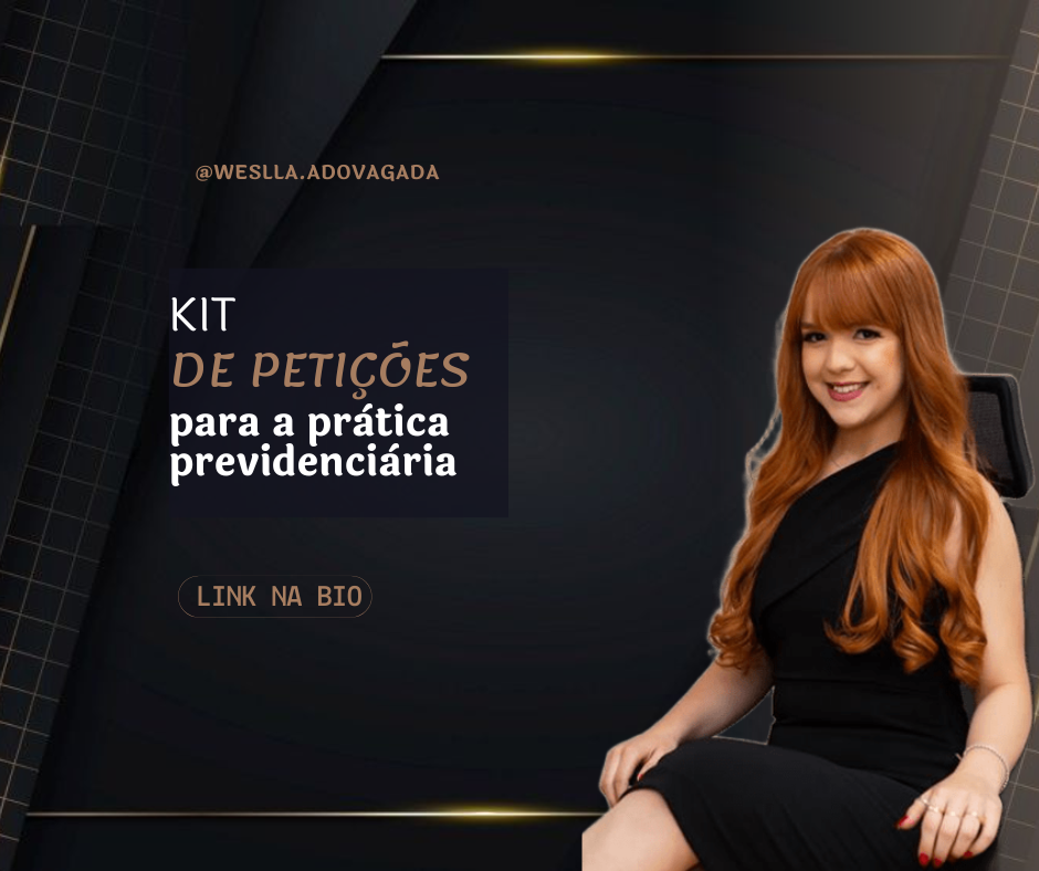 Kit com mais de 100 modelos de petições e documentos editáveis que irá facilitar e auxiliar a sua rotina no Direito Previdenciário.