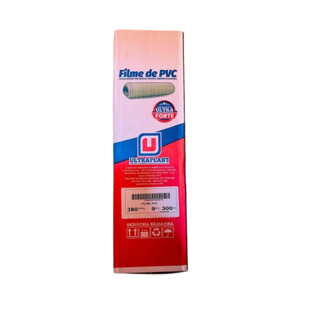 Filme PVC 300m – Embalagem Plástica Transparente