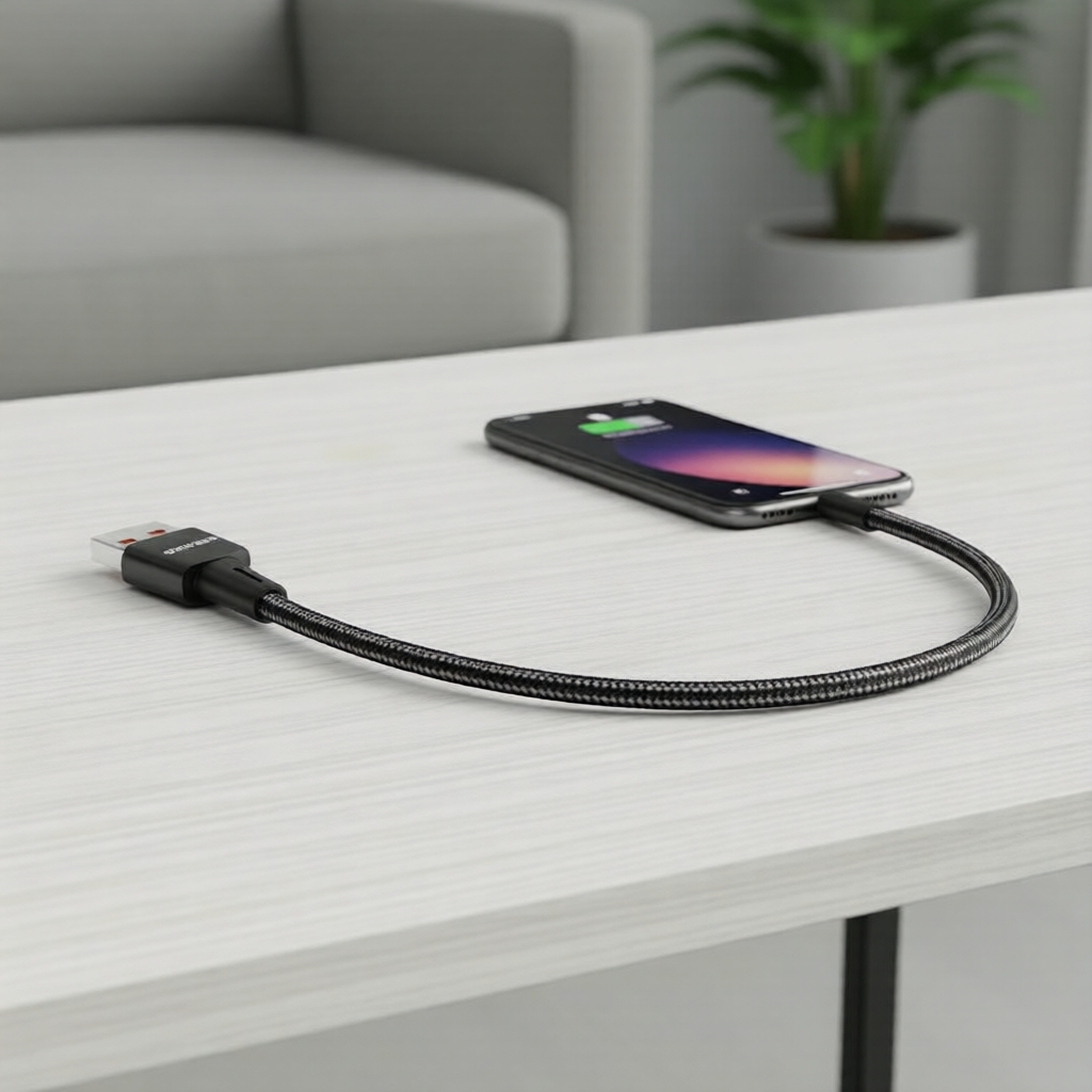 Essager Cabo de 100 W com cotovelo de 90° Tipo-C 7A para OPPO, Huawei P40, Honor, OnePlus, Realme, dados e carregamento