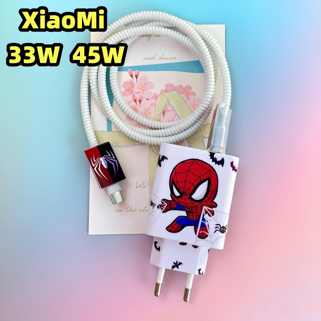 Adesivo Protetor Para Carregador Xiaomi 4 Em 1 33W 45W-À Prova D'água E Resistente Ao Desgaste-7