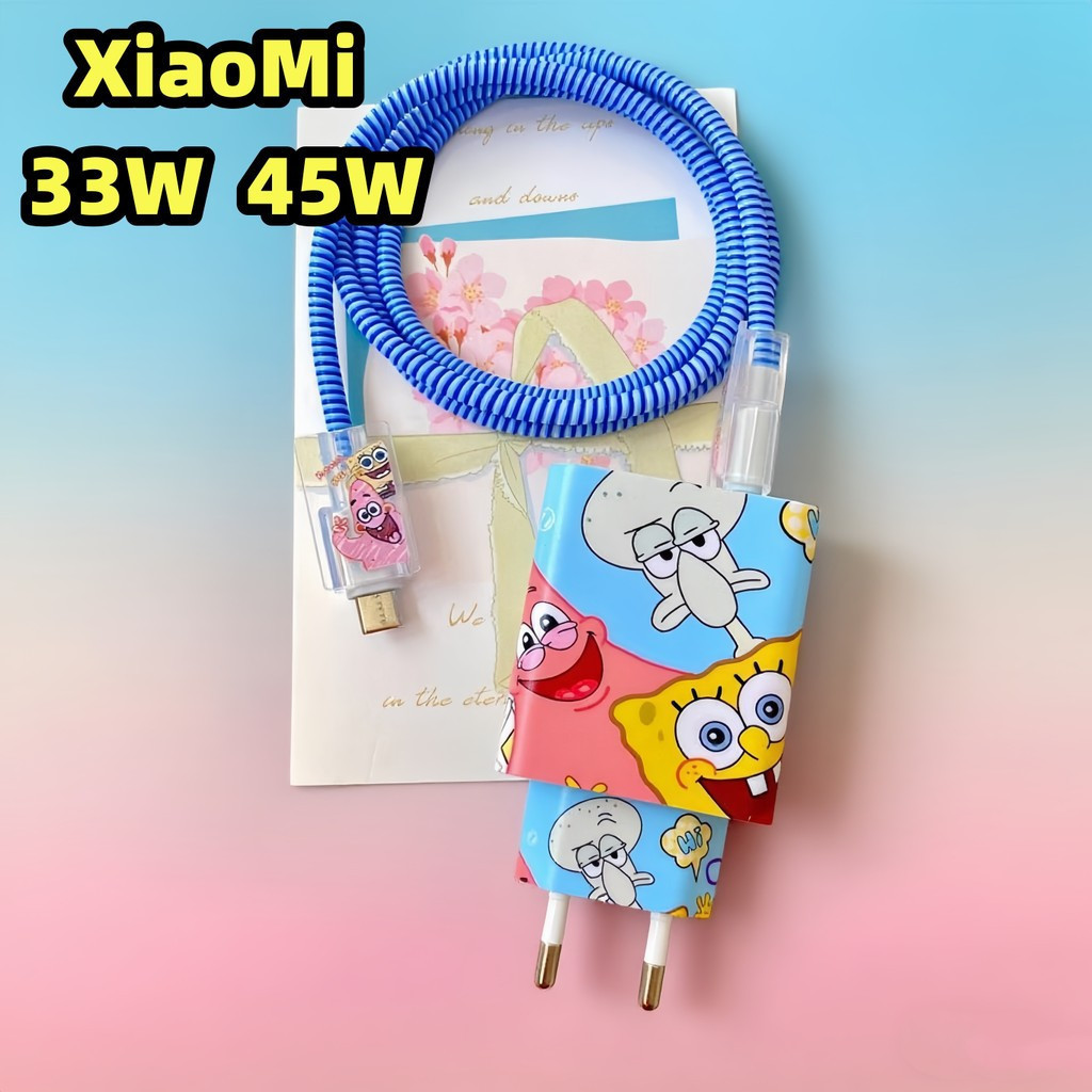 Adesivo Protetor Para Carregador Xiaomi 4 Em 1 33W 45W-À Prova D'água E Resistente Ao Desgaste-9