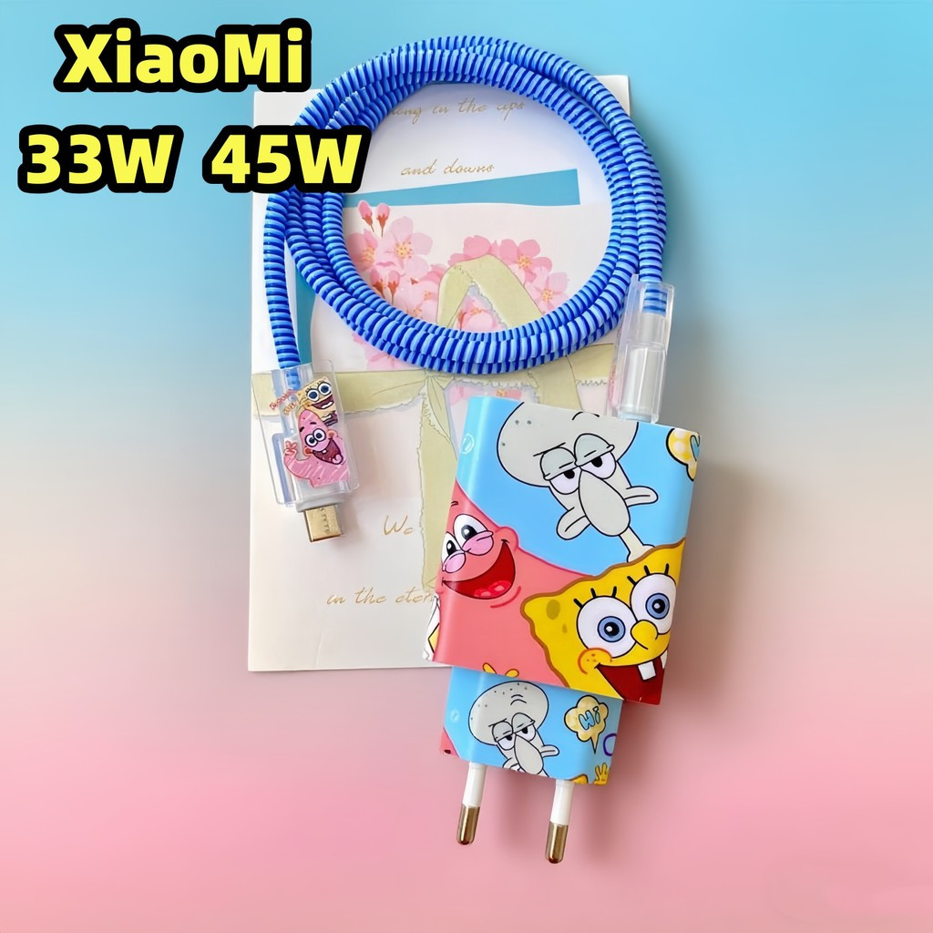 Adesivo Protetor Para Carregador Xiaomi 4 Em 1 33W 45W-À Prova D'água E Resistente Ao Desgaste-9
