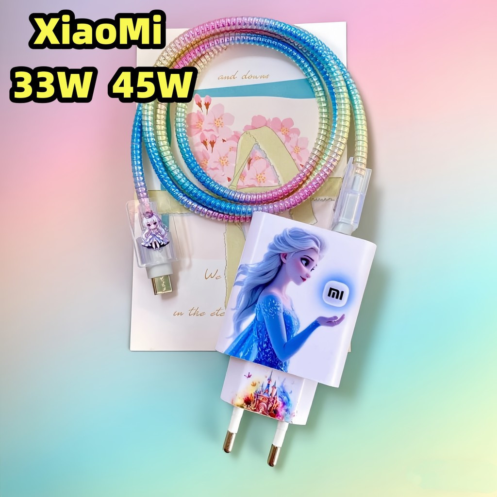 Adesivo Protetor Para Carregador Xiaomi 4 Em 1 33W 45W-À Prova D'água E Resistente Ao Desgaste-4