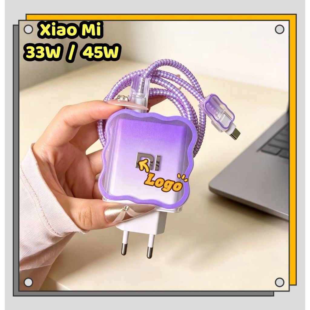 Protetor De Carregador Xiaomi 33W 45W Compatível Com A Gama Completa De Protetores De Cabo