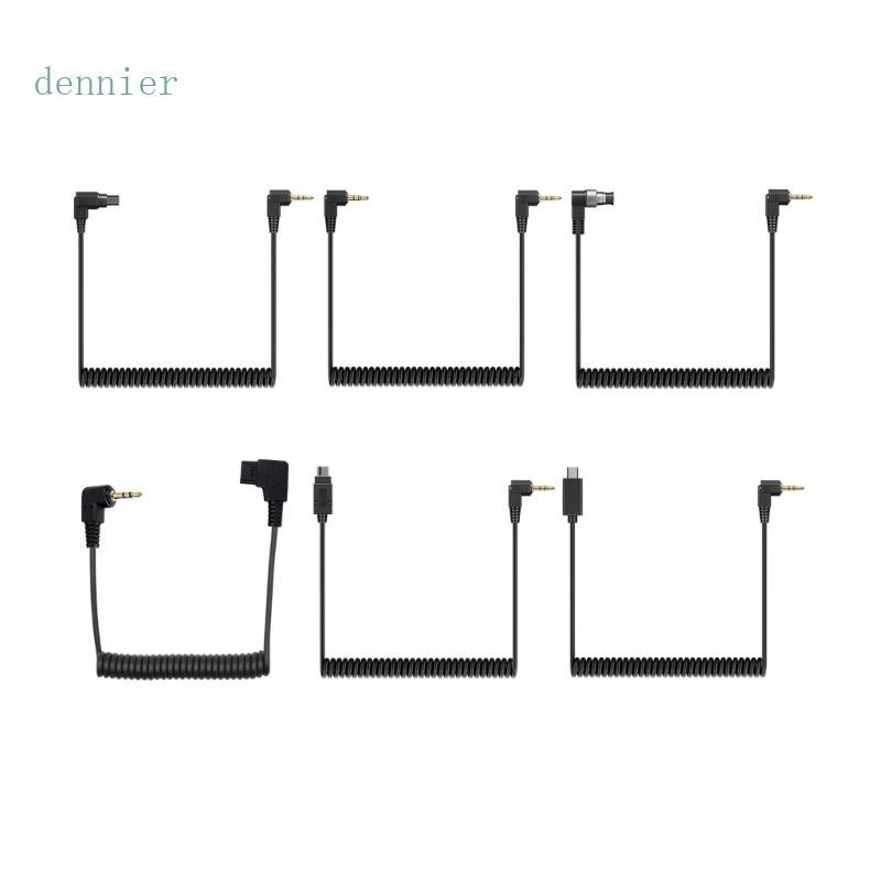 Den Spring Stretch 2 5mm Flash PC Sincronização Cabo Conectores De Placa De Ouro Compatível Para Vários Sistemas De Câme