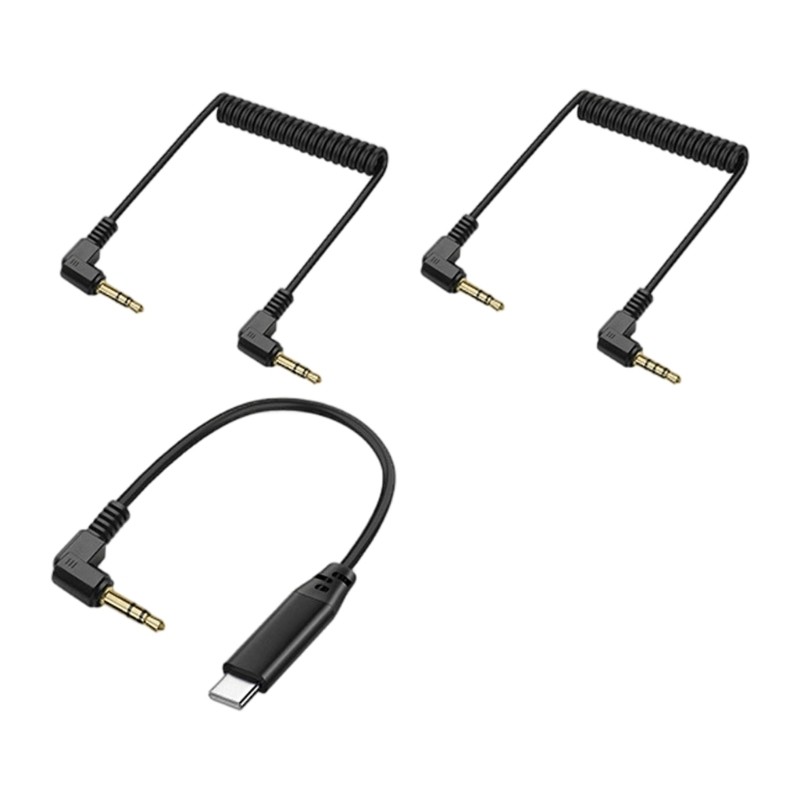 KOK Spring Enrolado 3 5mm Cabo De Som Em Ângulo Direito Compatibilidade Universal Para Celular