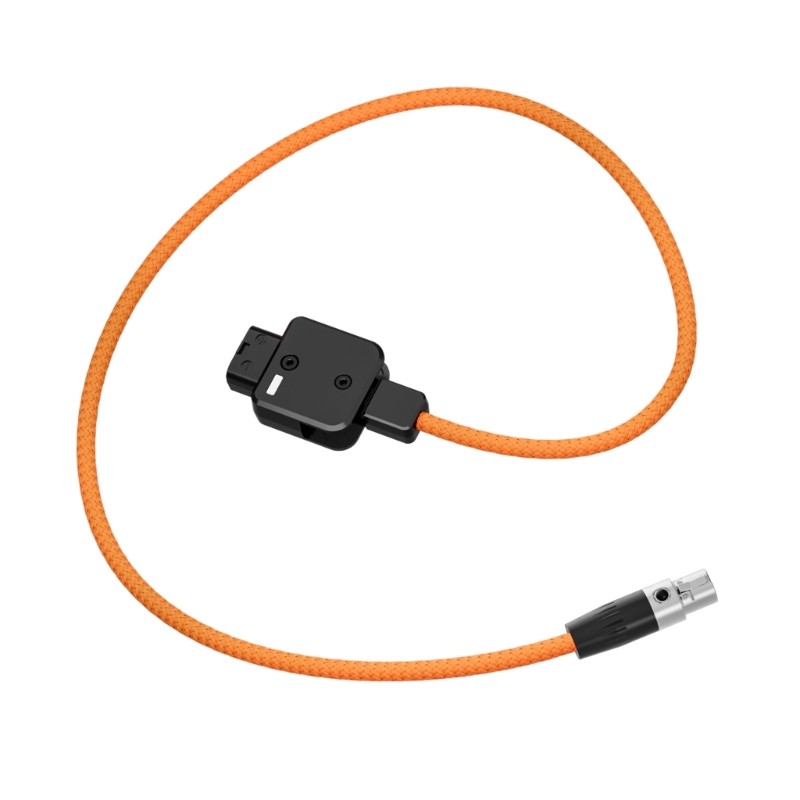 zzz D Tap Para Mini XLR 4Pin Spring Cable Fio Trançado Equipamento De Câmera De Bolso