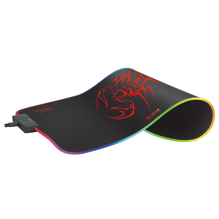 Mousepad Gamer Marvo Scorpion RGB 350x250x4mm - MG08