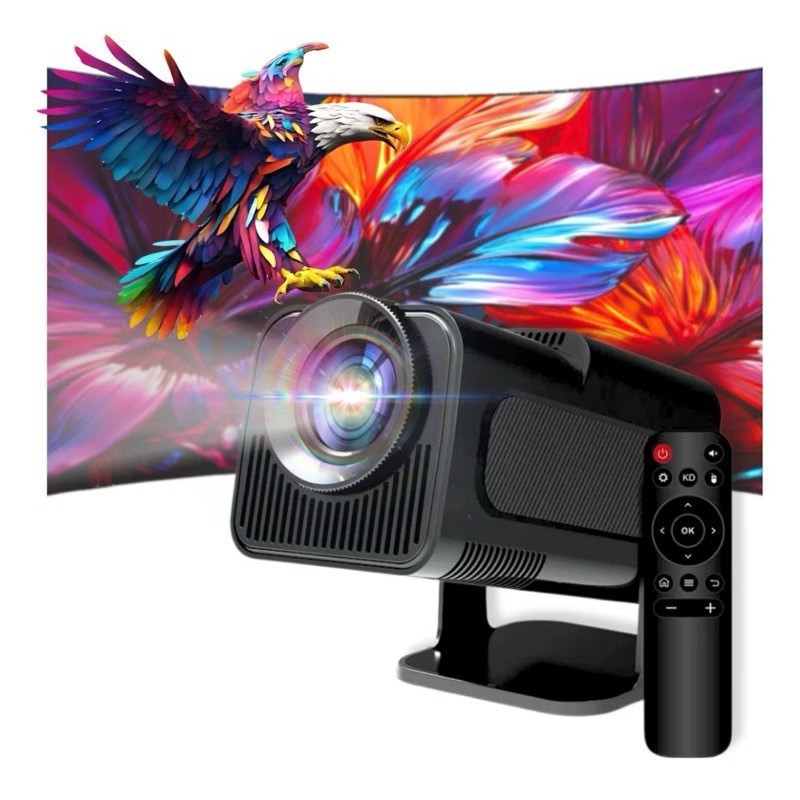 Projetor Smart HY320 Atualizado – Android 11, Wi-Fi ,Bluetooth 5.0, Suporte 4K, Portátil