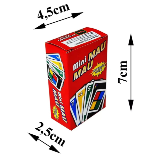 Mini Jogo Mau Mau - Diversão Garantida em Qualquer Lugar!