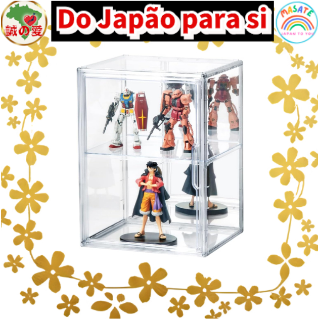 UV Protection Acrylic Figure Case 99% UV Cut, Premium Display Box for Anime Figures & Collectibles, Dustproof & High Cla