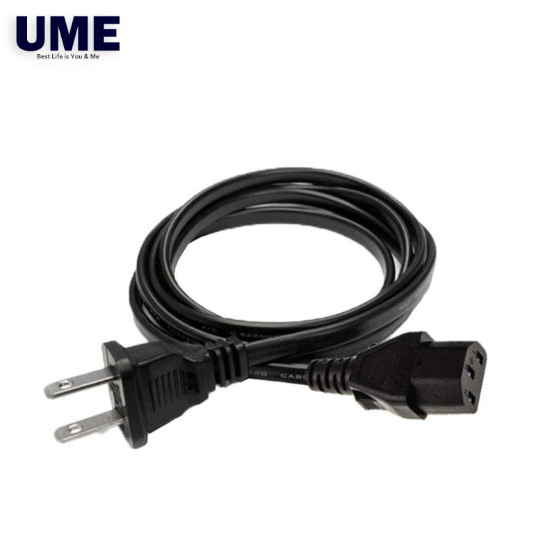 Cabo De Alimentação Para Monitor AC Fio Panela De Arroz PC Computador 2 Pinos US Plug UH2PV50 1.2m