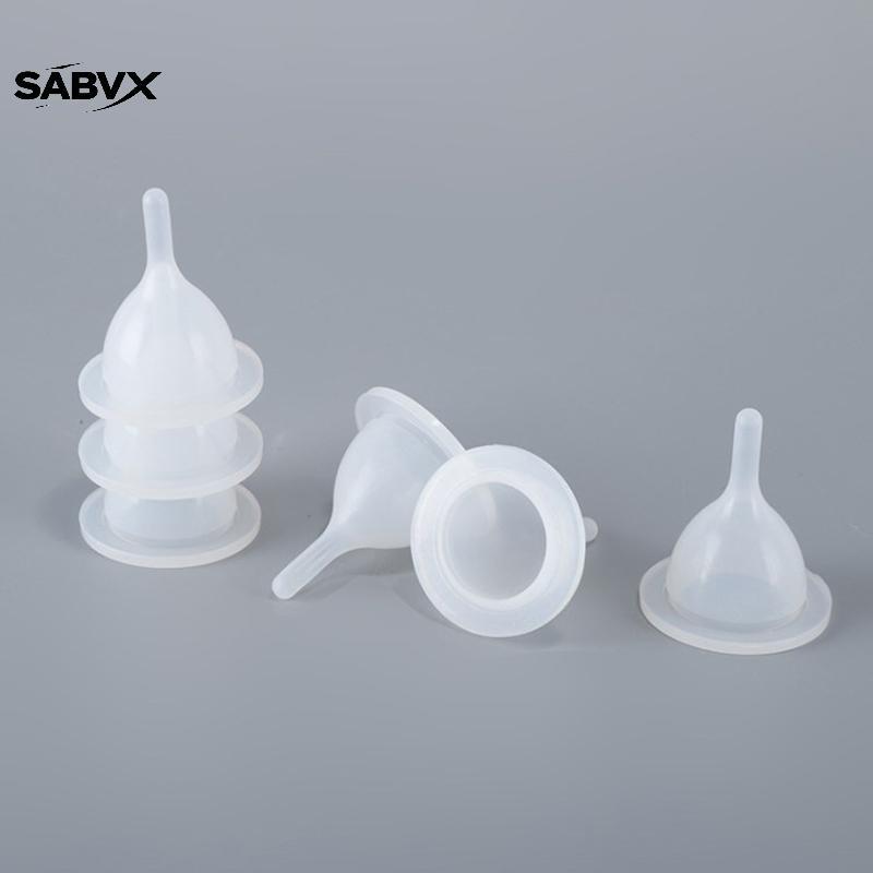 SABVX 10 Pçs Universal Pet Alimentação Mamilo Mini Gato Silicone Chupeta De Para Recém-Nascidos Gatinhos Filhotes Coelho