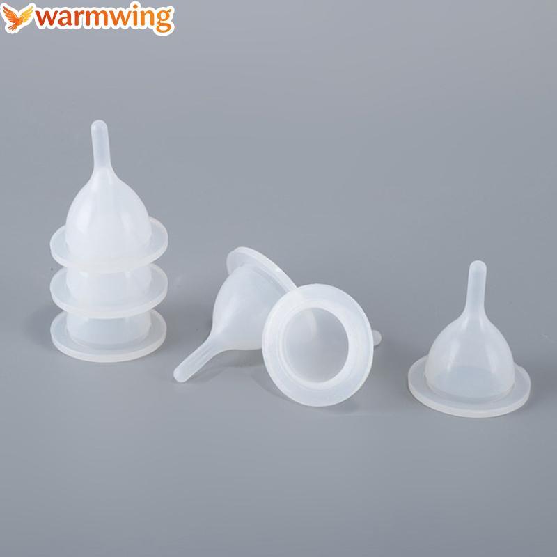 WARMW 10 Peças Mini Chupeta De Silicone Para Alimentação De Animais De Estimação Gatinhos Recém-Nascidos Filhotes Coelho