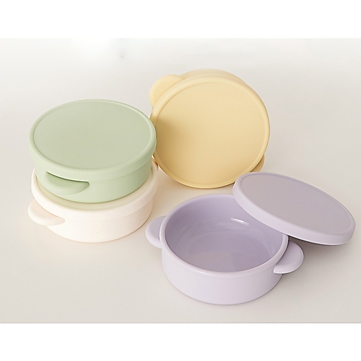 BITE ME Mini Pote De Silicone Para Animais De Estimação (180g) Seguro Micro-Ondas E Máquina De Lavar Louça