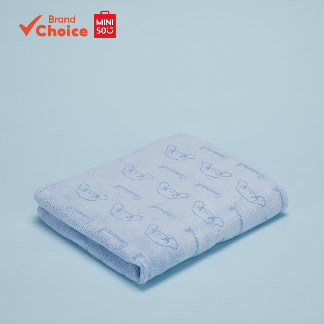 MINISO Sanrio Personagens - Toalha Microfibra Cinnamoroll Macia e Prática 33cm × 71cm