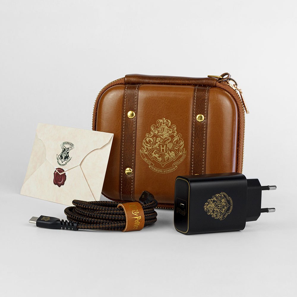 Kit de Carregamento Portátil com Estojo USB-C 33W | Harry Potter Hogwarts