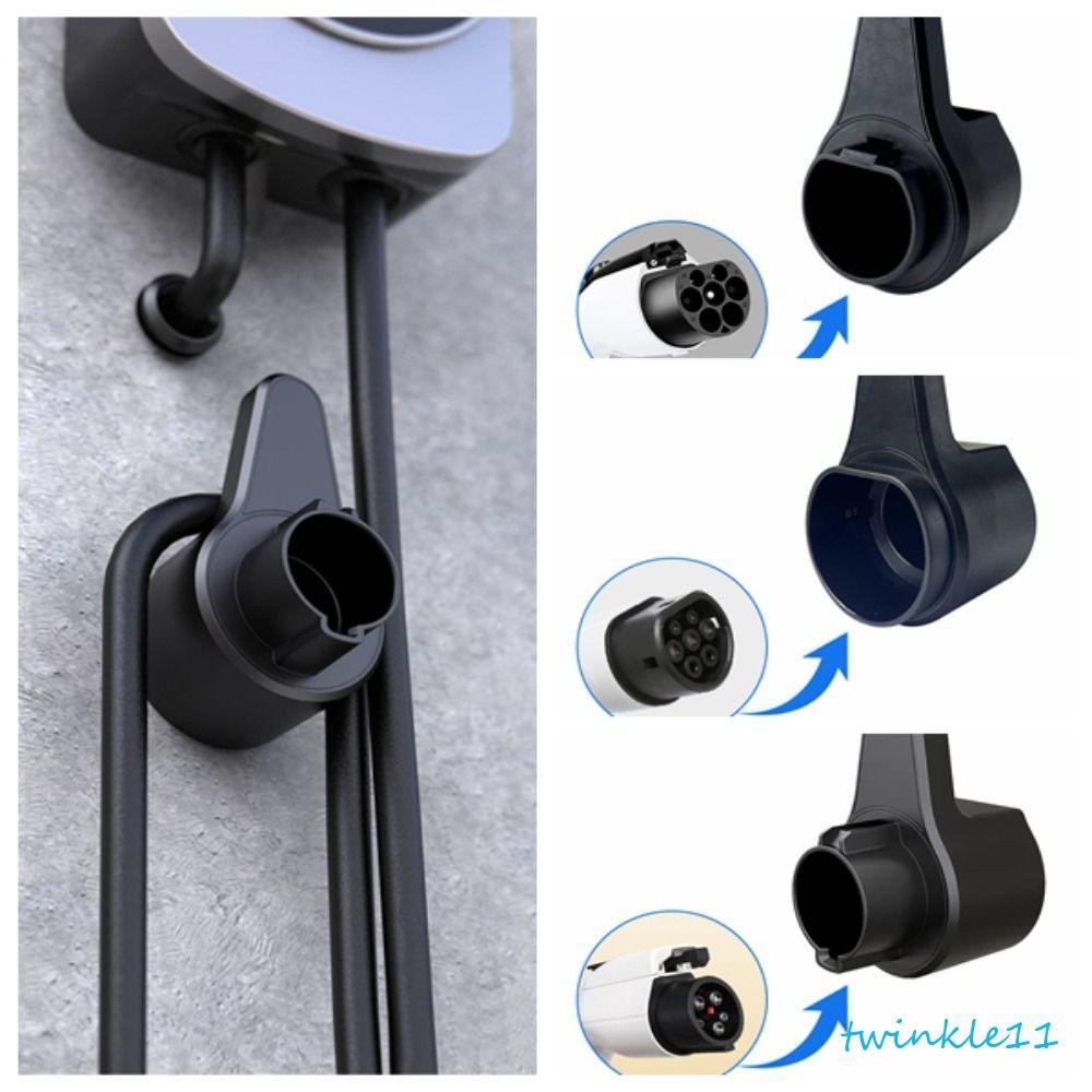 Rack De Suporte De Cabo De Carregamento De Carro TWINKLE EV , Carregador De Parede Eua/Ue/GBT Type2 Organizador De Cabos