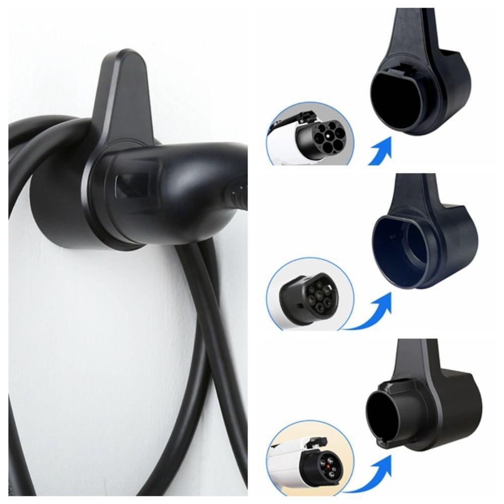 Rack De Suporte De Cabo De Carregamento De Carro EV , Organizador Resistente Type2 Charger Holder , PC