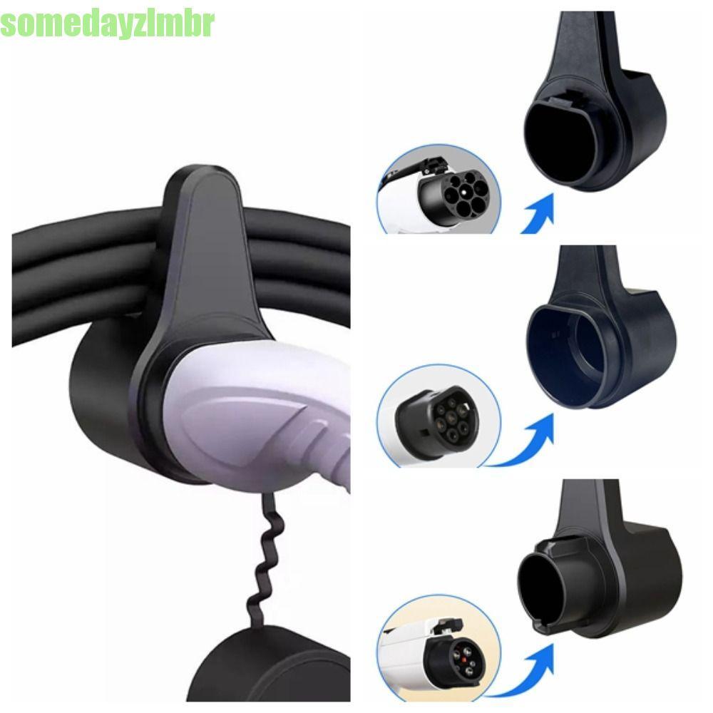 SOMEDAYZL0M EV Rack De Suporte De Cabo De Carregamento De Carro , Organizador De Cabos Eua/Ue/GBT Type2 Charger Holder ,