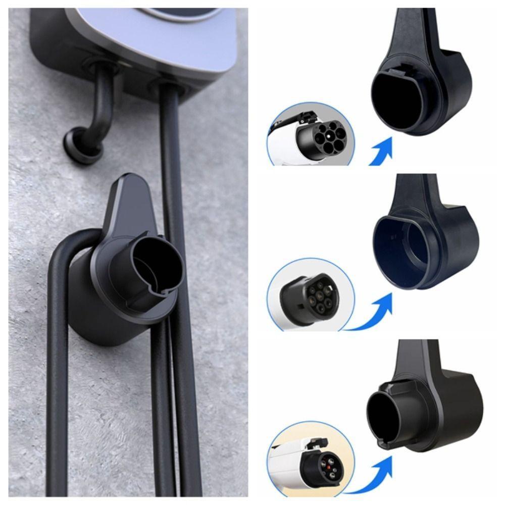 Rack De Suporte De Cabo De Carregamento De Carro EV , Carregador Resistente Type2 Dos Eua/Ue/GBT , ABS