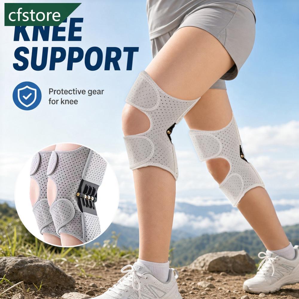 CFSTORE Suporte Articular Joelheira Antiderrapante Elevador Alívio Da Dor Para Joelho Power Spring Força Estabilizador I