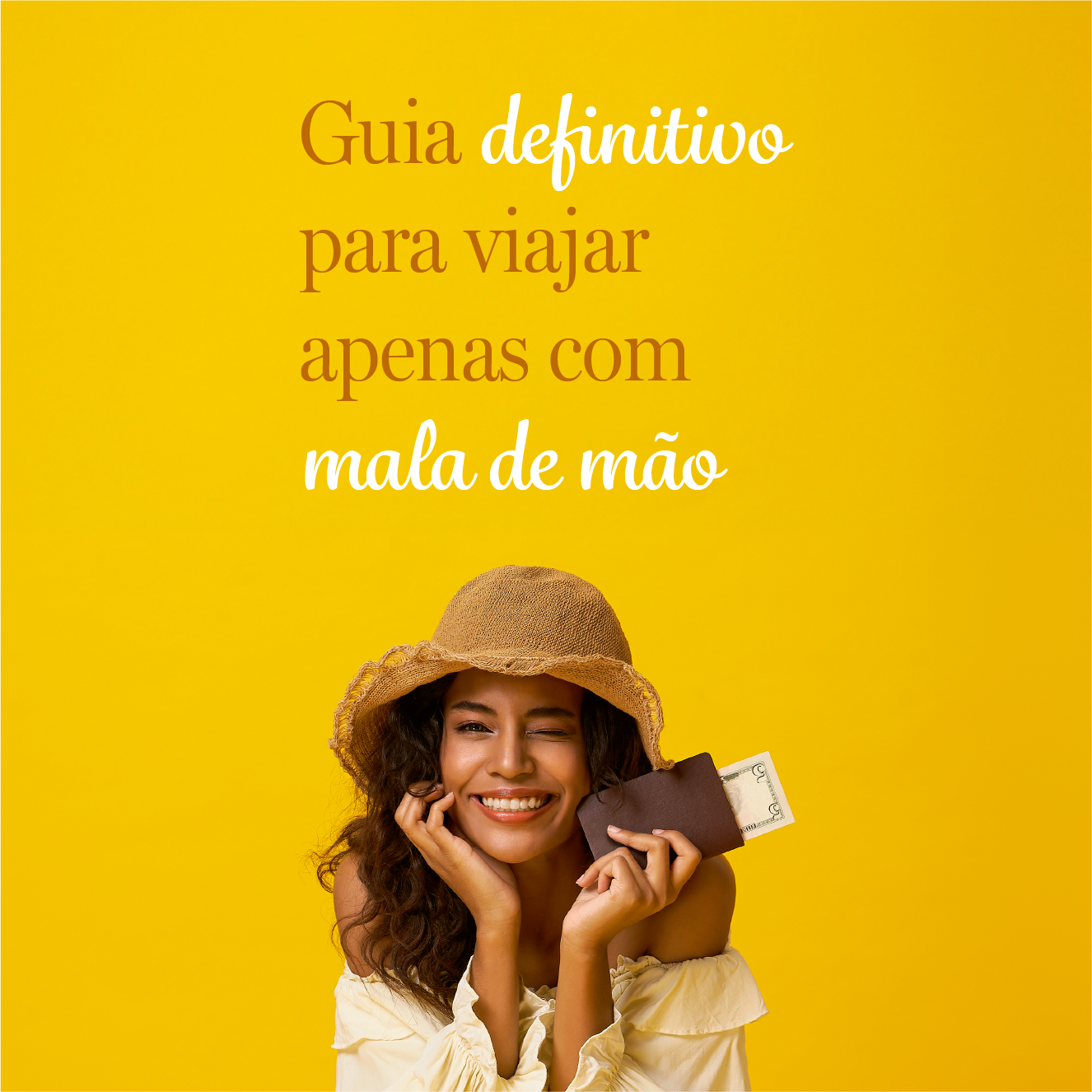 Guia definitivo para viajar apenas com mala de mão