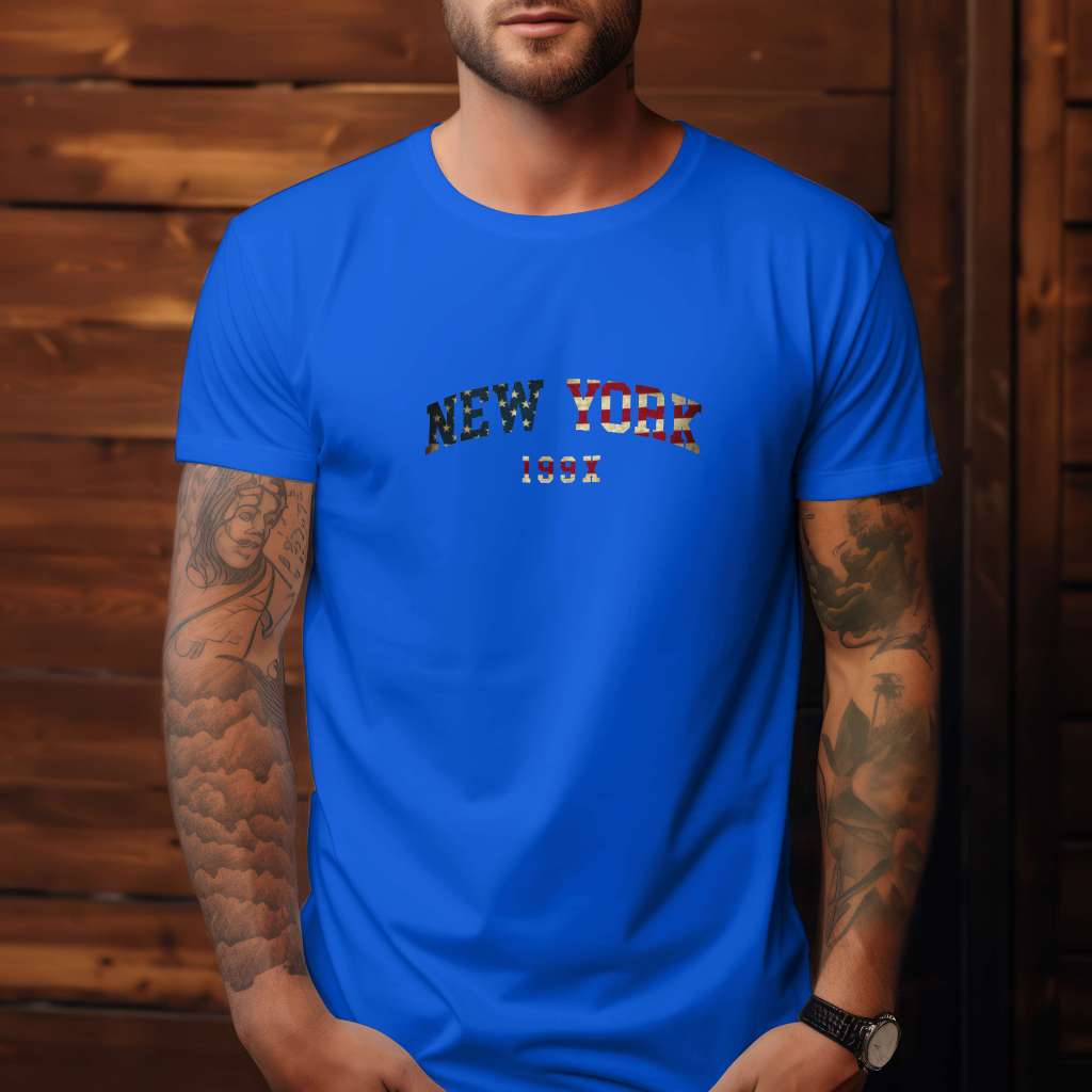 Camisa Camiseta New York States 100% algodão tamanhos P ao GG stretwear