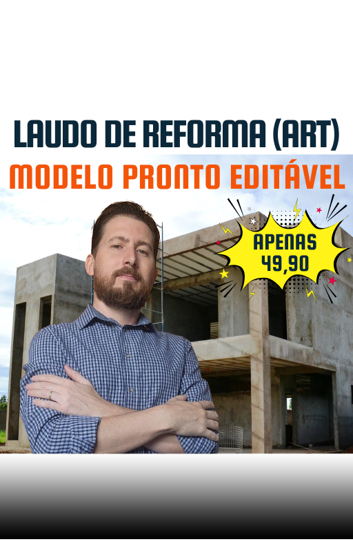 LAUDO DE REFORMA (ART) - MODELO 100% PRONTO