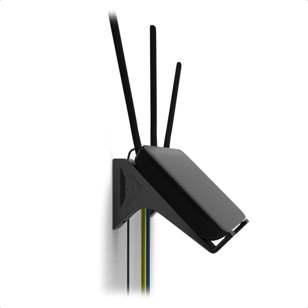 Suporte P/ Roteador WiFi Parede Universal Com Parafuso