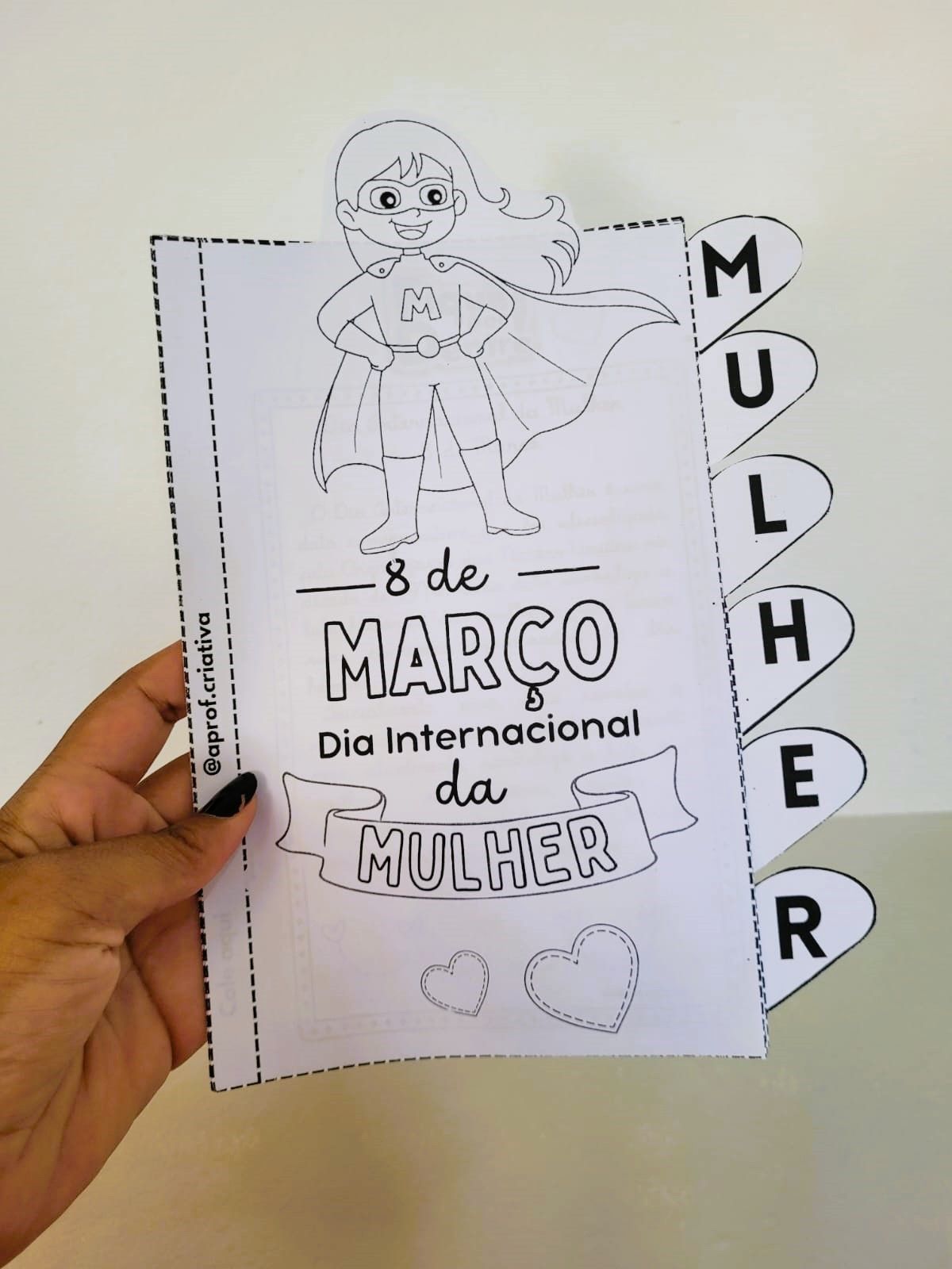 LIVRINHO DIA INTERNACIONAL DA MULHERES
