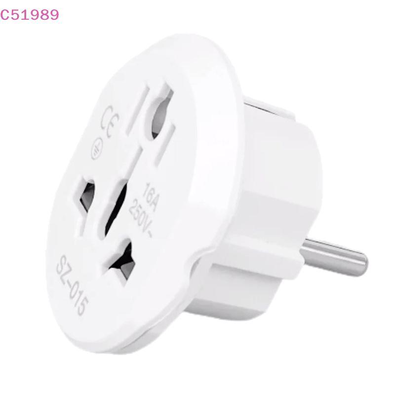 [kaan] 16A Adaptador De Viagem Universal Ue Conversor Euro Reino Unido Eua AU Para AC Power Soet Plug Carregador 250V BR