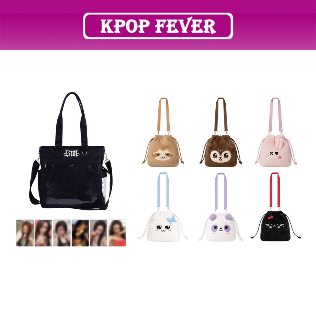 BABYMONSTER [춤 (CHOOM)] Tour MD / Character String Pouch, Clear Cross bag