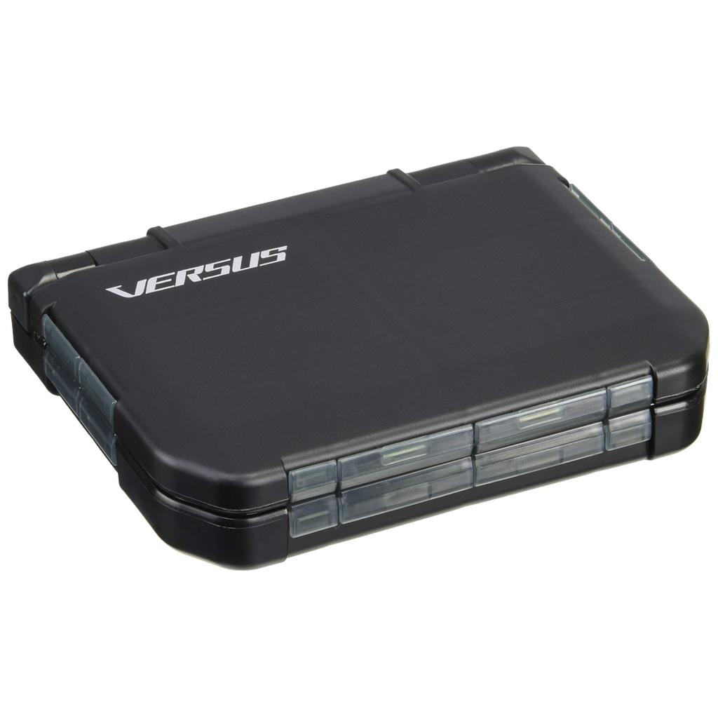MEIHO VERSUS Fishing Tackle Box Organizer Hard Plastic Storage Case Black VS-388SD /VS-388DD Japan