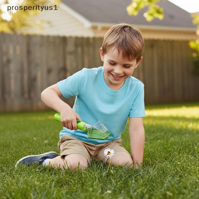 PRS Kids 2X Lupa Bug Catcher Insect Viewer Box Brinquedo Científico Educacional Ao Ar Livre Para Exploração Bayard TY