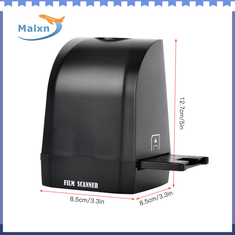 Malxn-br Film Scanner 8MP Photo Slide Viewer para slides antigos em formato digital JPEG 135(35mm) positivo e negativo