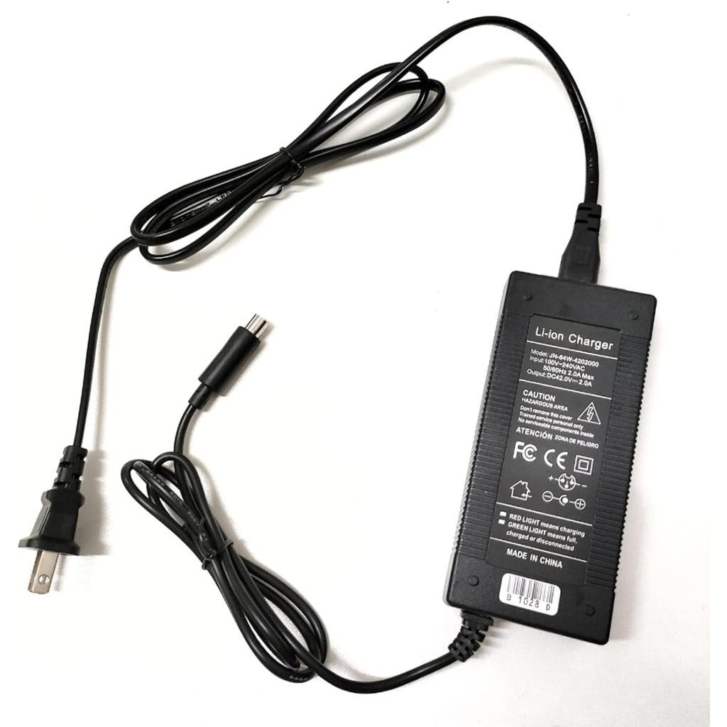 [Verified Fit] 42V 2A Fast Electric Charger for VOLPAM Scoote-r SP06 / SP03 / SP06 GS / SPT6 / SPT7 SP08 SP20 36V Batter