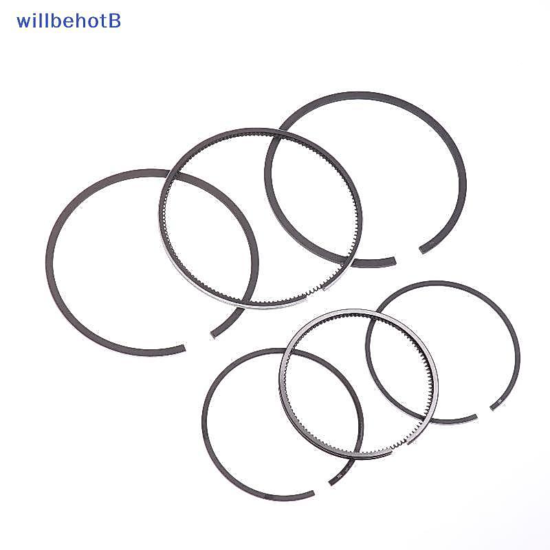 3 Anéis De Pistão Cabem Em Motores Diesel De Cilindro Único 168F 170F 173F 178F 186F 188F 192F Geradores 2KW 5KW 6KW 7KW