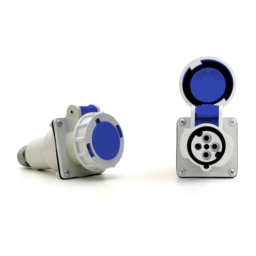 Acoplamento Industrial 3p+t 16a 220/240V Ip67 Strahl PA4059