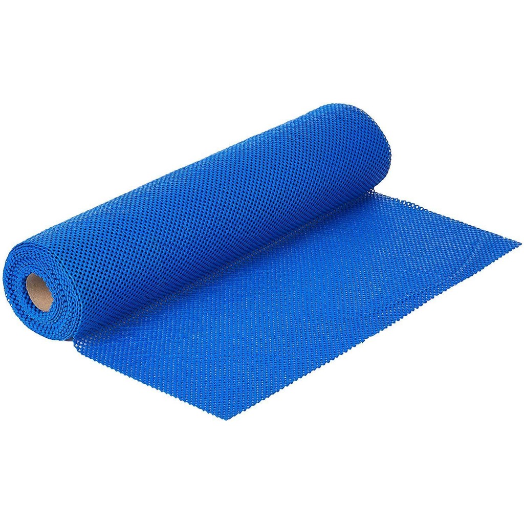 Tela Multiuso 45cm x 150cm Antiderrapante Versatil Forro Azul Kapazi