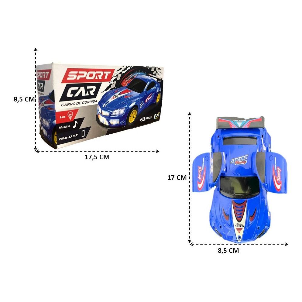Carro De Corrida Mini Sport Car Divertido Bate E Volta- envia aleatoria