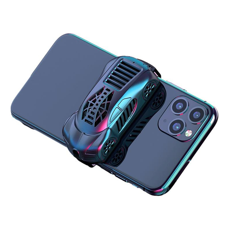 Portátil Mute Com Fio Abs Semiconductor Cooler Para Celular