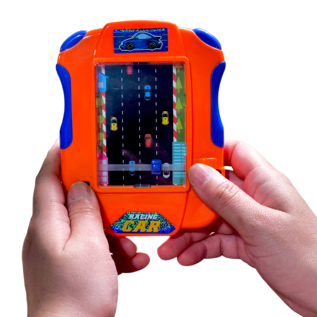 Brinquedo Jogo de Corrida Mini Game Retrô Não Usa Pilhas Interativo Criança sem Telas Portátil