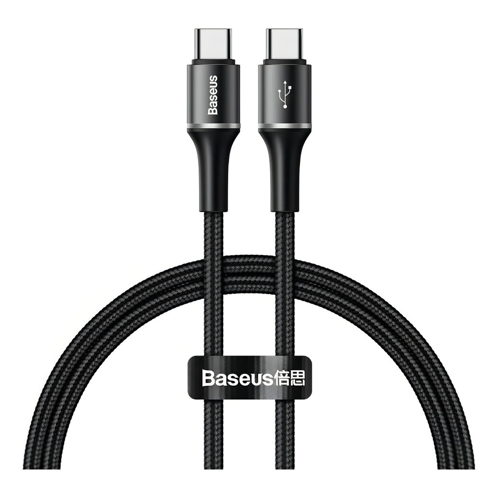 Cabo Baseus Usb C Usb C Macbook Qc3.0 Samsung Xiaomi 1 Mt Preto