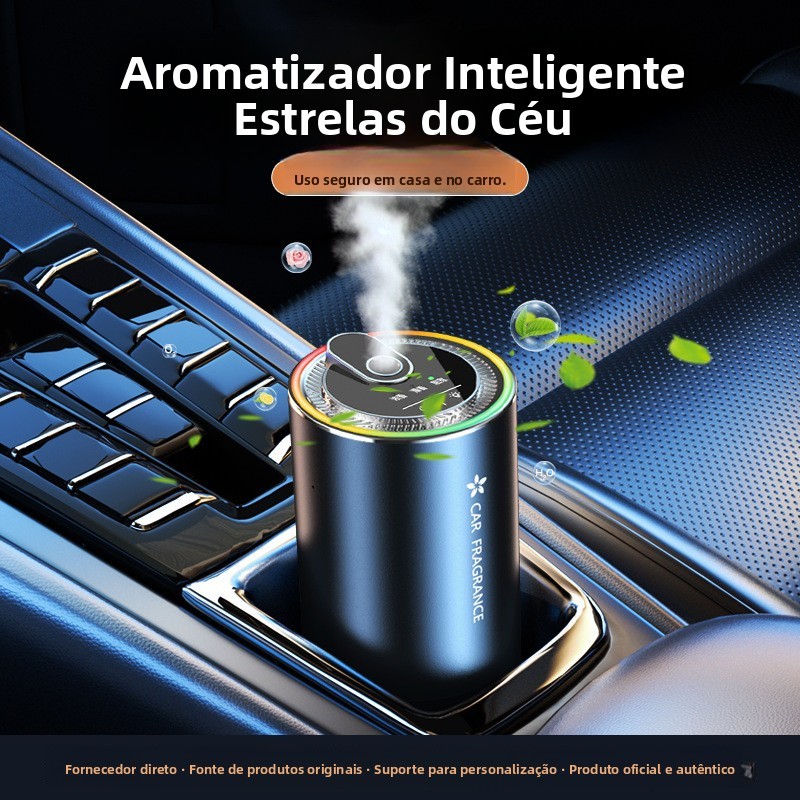 Difusor De Aroma De carro estrelado, atmosfera colorida, Design De Spray De luz, instrumento De Perfume inteligente, car