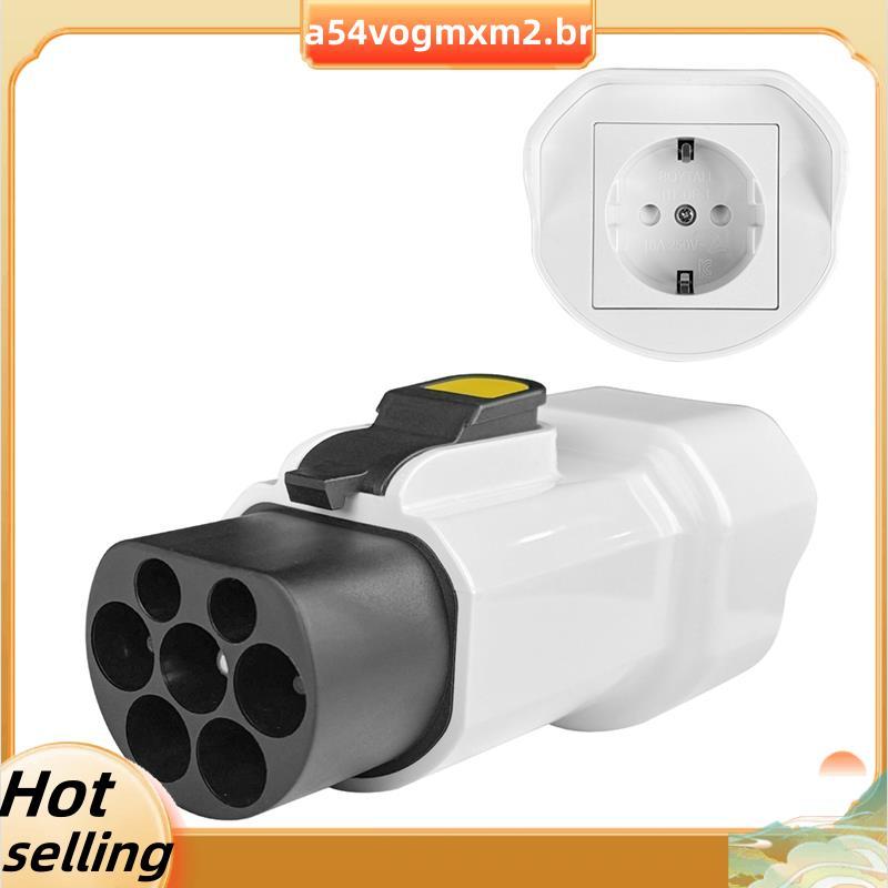 Para ZEEKR Li Auto EV Compatível EVqiaoyi GBT V2L Adaptador De Descarga Plug 16A 220V Tomada Da Ue Carro