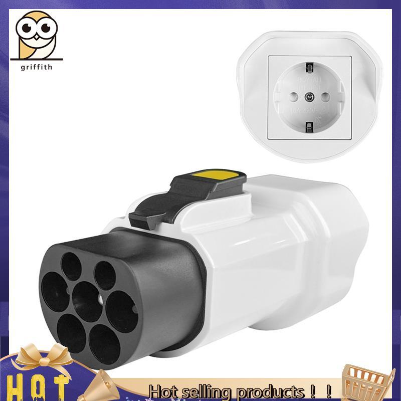 Plugue Adaptador De Carro De Alto-Falante BRS1 EVqiaoyi GBT V2L Descarga Para 16A 220V Tomada Ue ZEEKR Li Auto EV