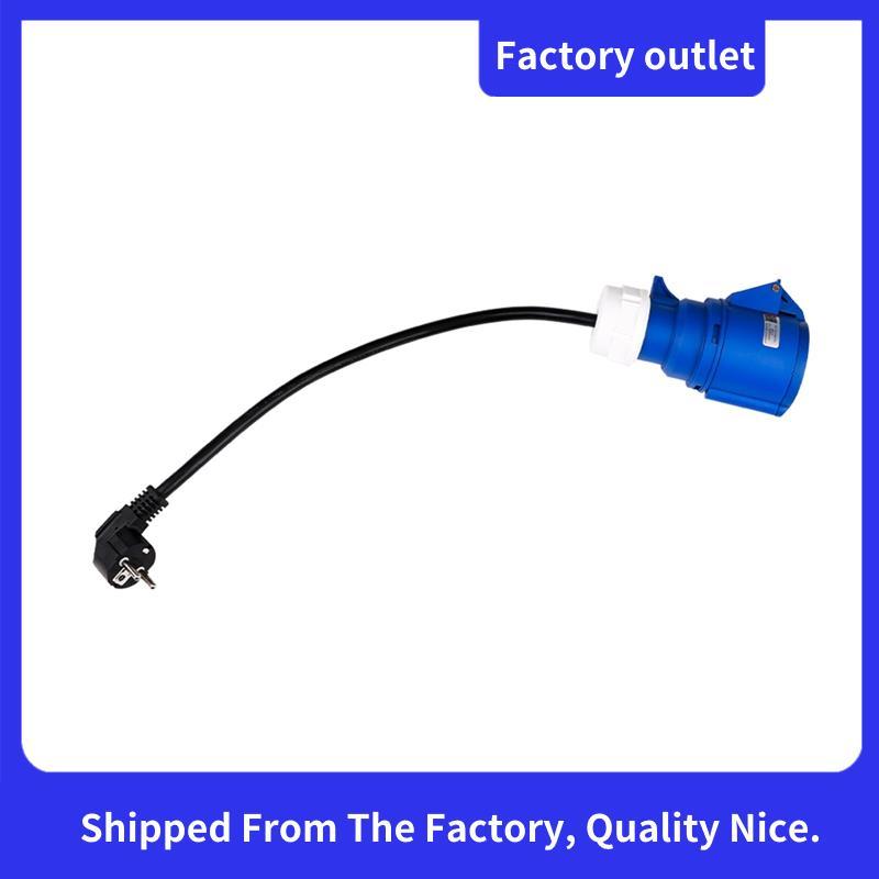 Tomada De Montagem Na Parede 1pc Carregador EV CEE Fêmea Plug 3 Pinos Adaptador À Prova Dwaterproof Água , 32A 1 Fase 7k