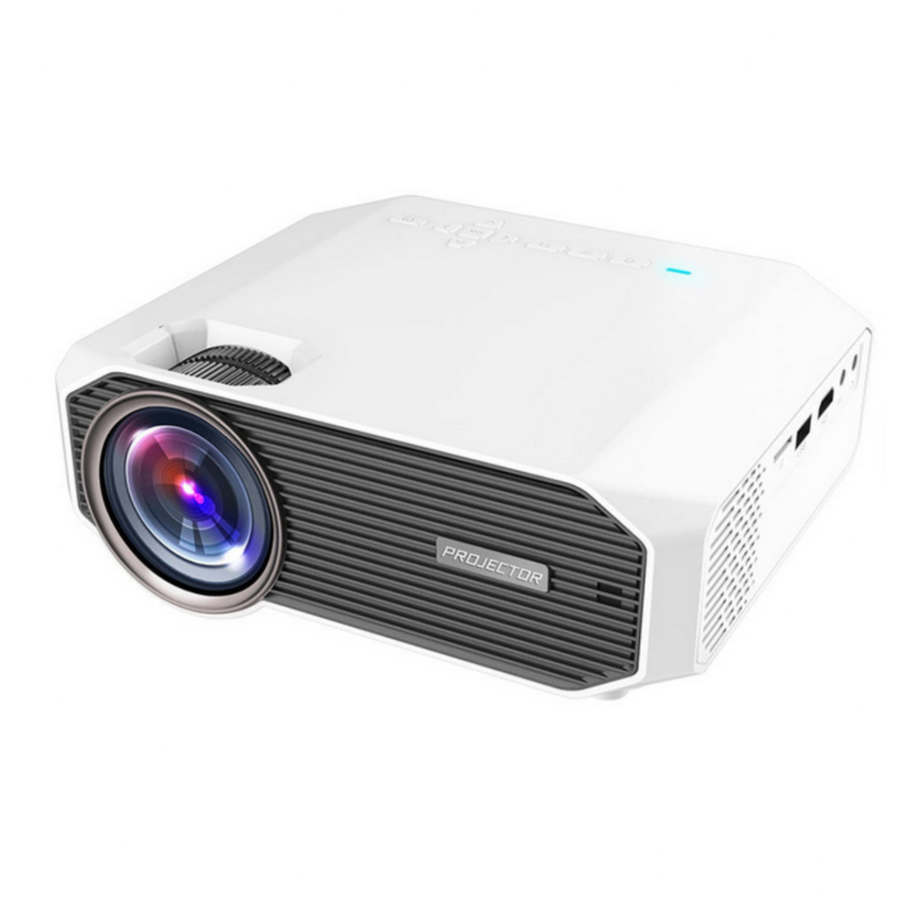 Projetor Portátil E470 HD Nativo 4500 Lumens, Wi-Fi Dual Band, Bluetooth 5.0 e Tela até 150
